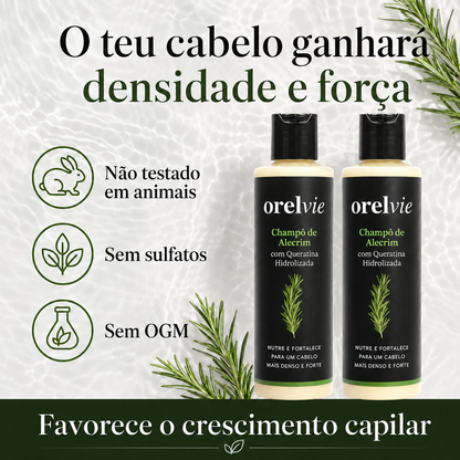 Champô de alecrim anti-queda da Orelvie