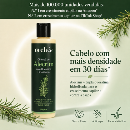 Champô de alecrim anti-queda da Orelvie