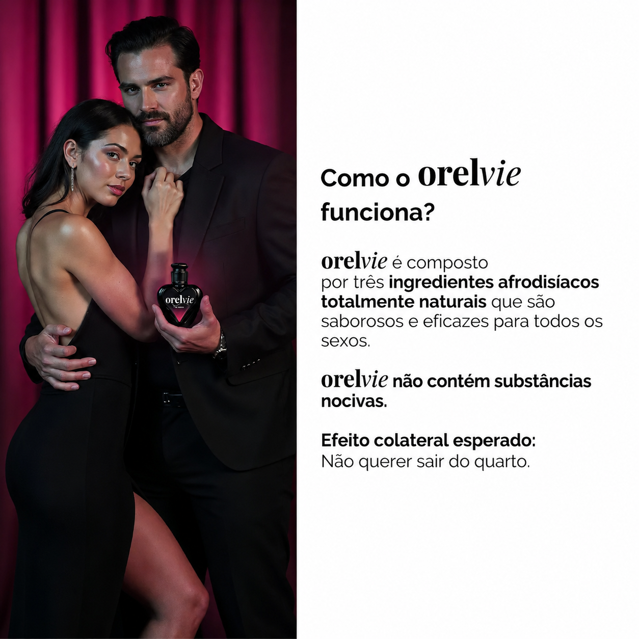 Perfume Orelvie Sensual (Feromônios Ativados)