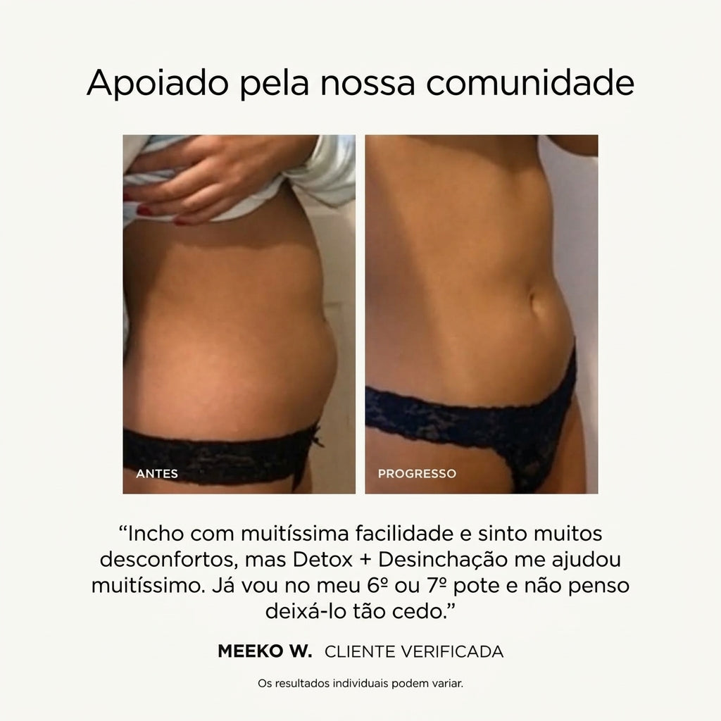 Fórmula Desintoxicante e Anti-inchaço da Orelvie