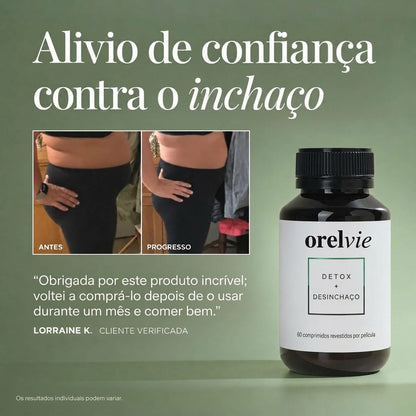Fórmula Desintoxicante e Anti-inchaço da Orelvie