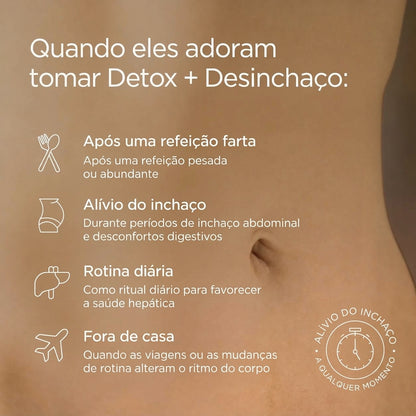 Fórmula Desintoxicante e Anti-inchaço da Orelvie