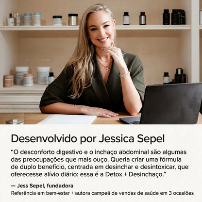 Fórmula Desintoxicante e Anti-inchaço da Orelvie