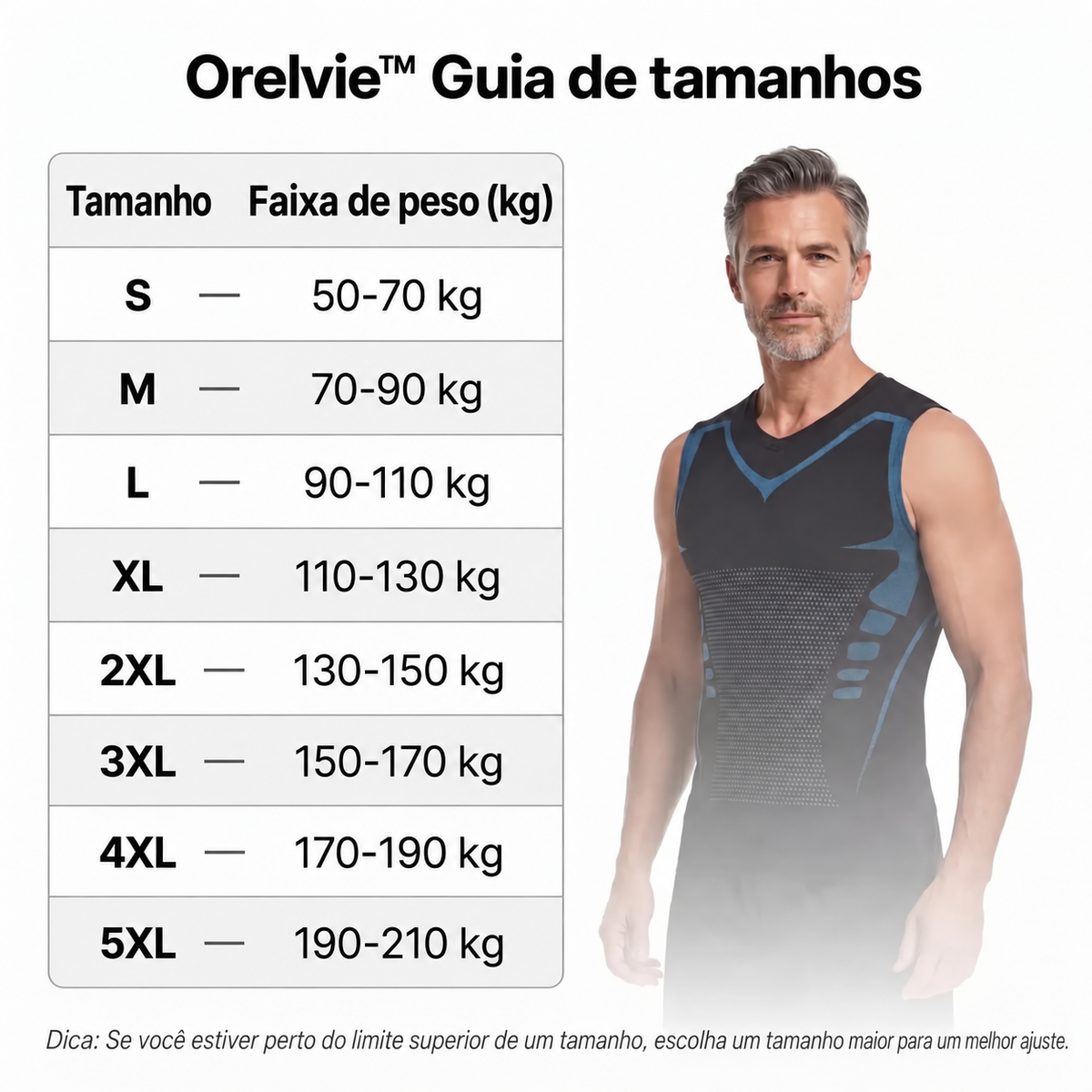 Colete modelador iónico da Orelvie