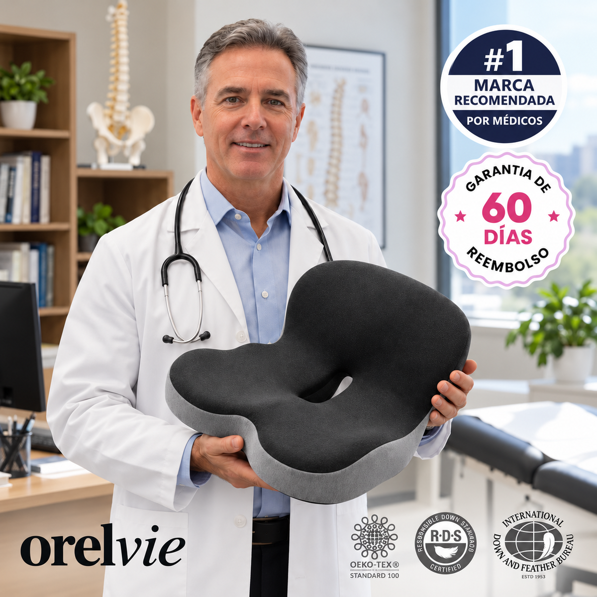 Orelvie™ - Almofada ortopédica