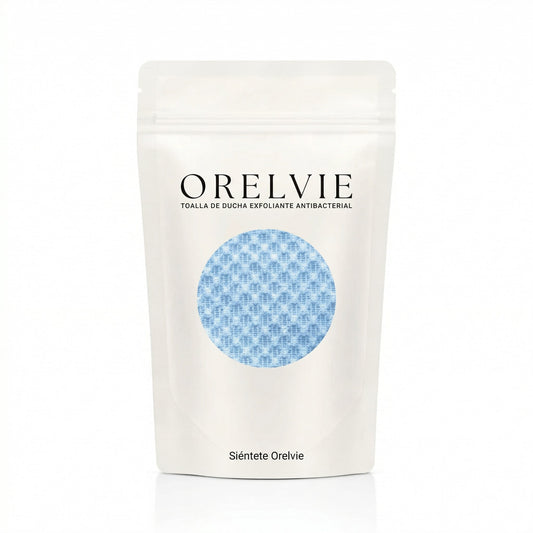 Toalla de ducha exfoliante y antibacteriana by ORELVIE™