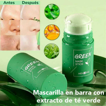 Green Stick™ - Máscara em stick enriquecida com chá verde (OFERTA 2 por 1 🎁) - PALA&PALA® (2025)